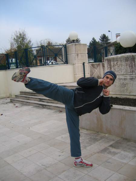 La pose